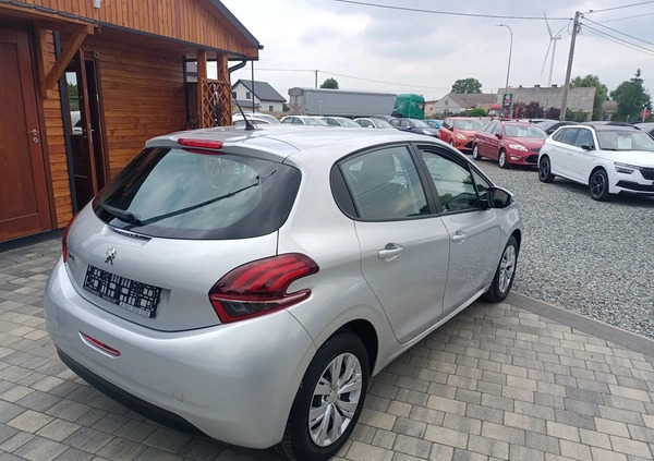 Peugeot 208 cena 30900 przebieg: 85910, rok produkcji 2018 z Chojnice małe 254